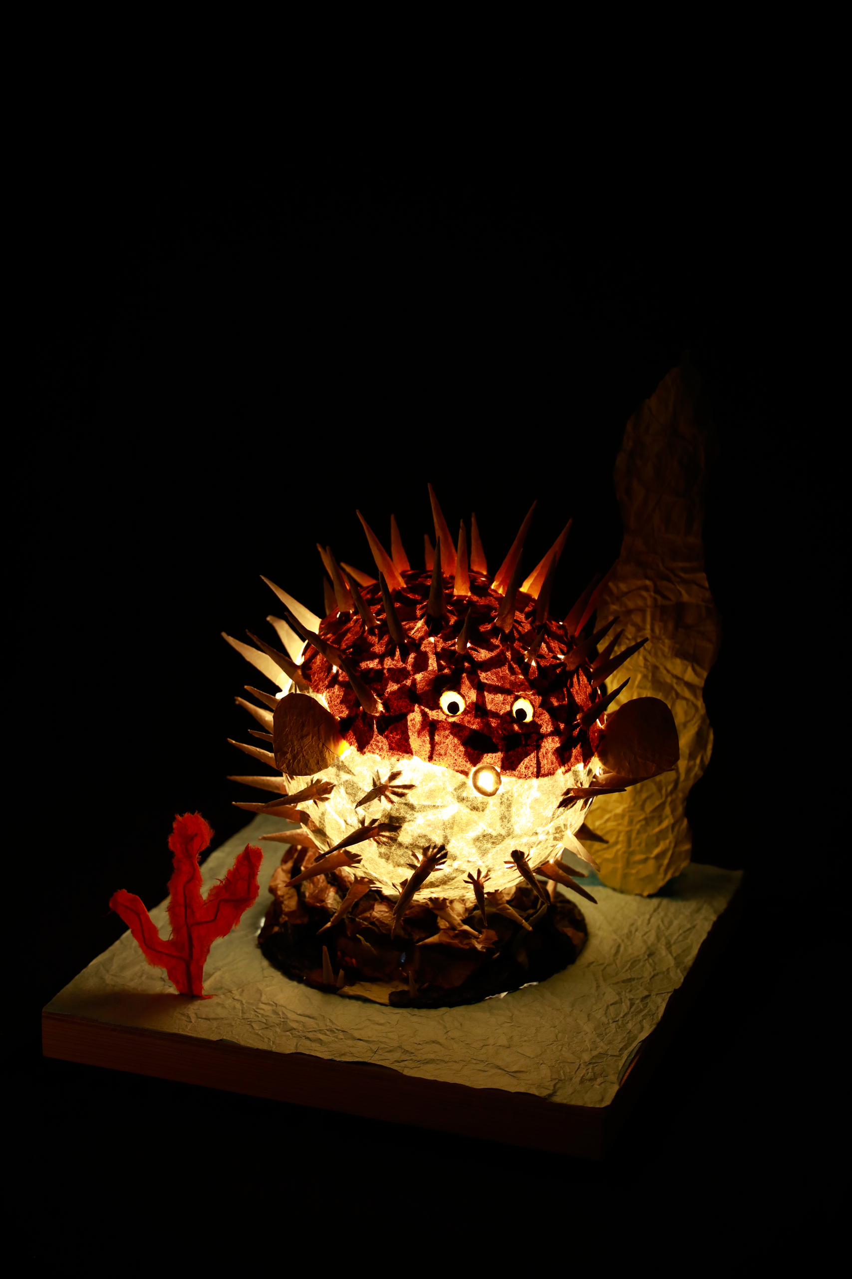 針が立派なハリセンボン